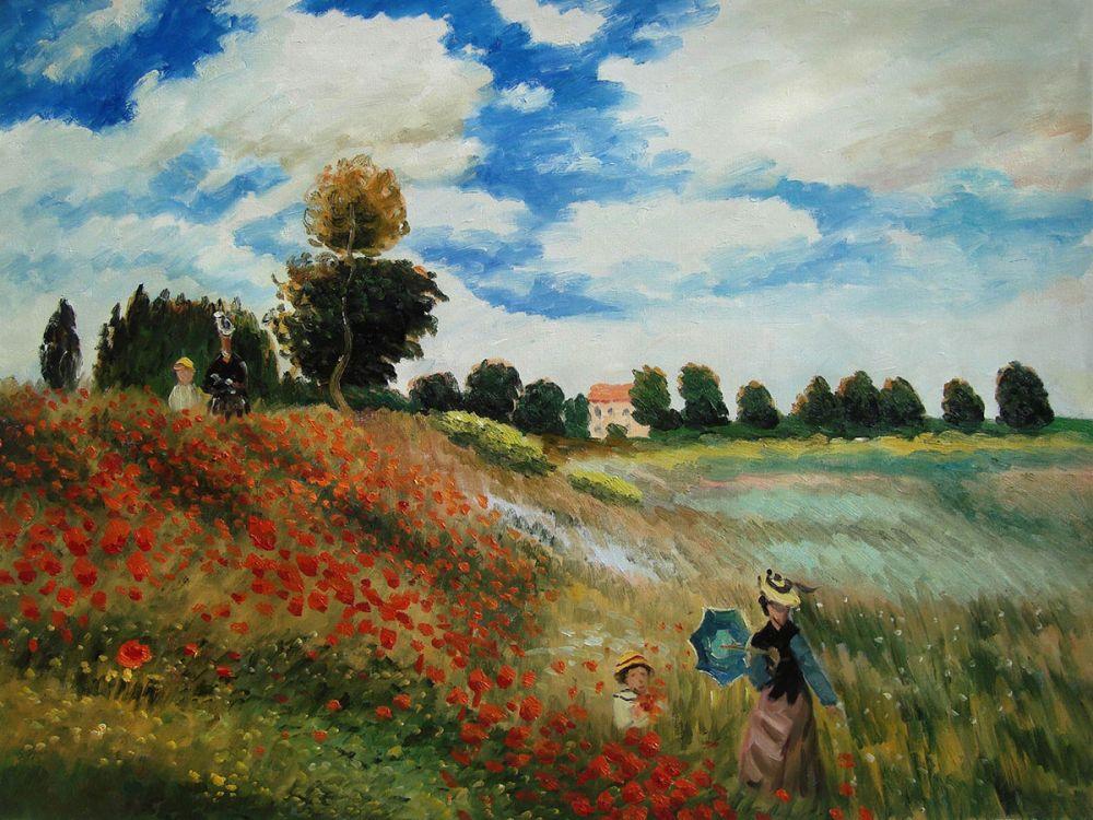 Poppy Field in Argenteuil