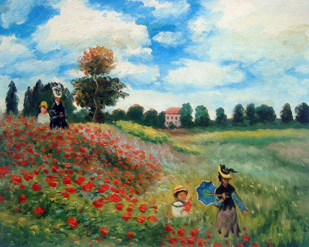 Poppy Field in Argenteuil