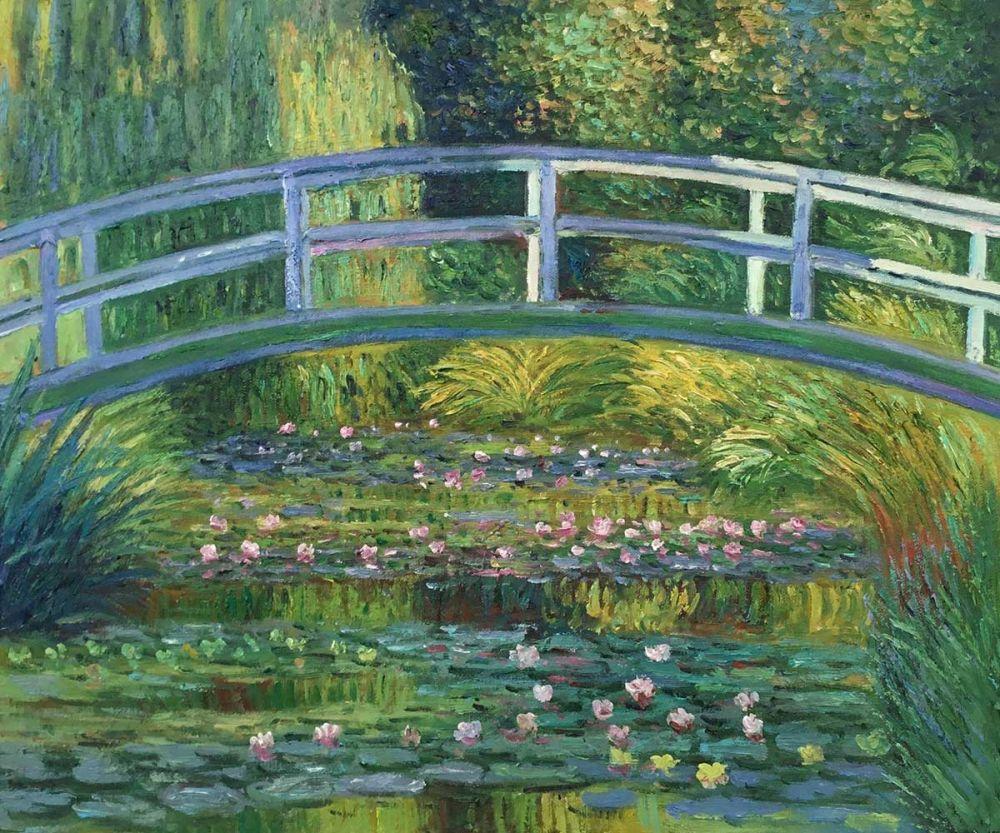 White Water Lilies and The Japanese Bridge, 1899