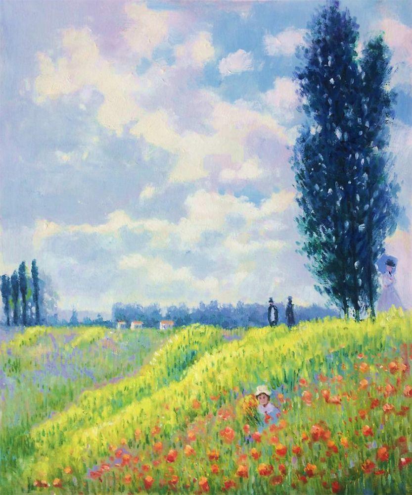 Walk in the Meadows at Argenteuil