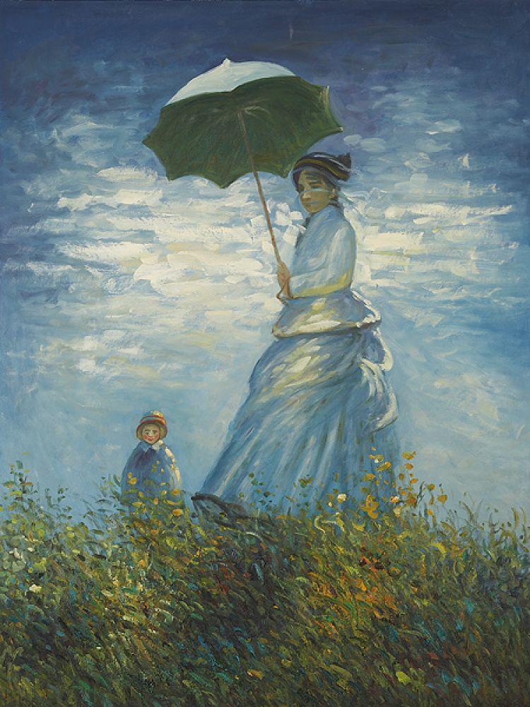 Madame Monet and Her Son