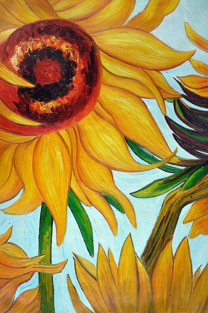 Sunflowers (detail)