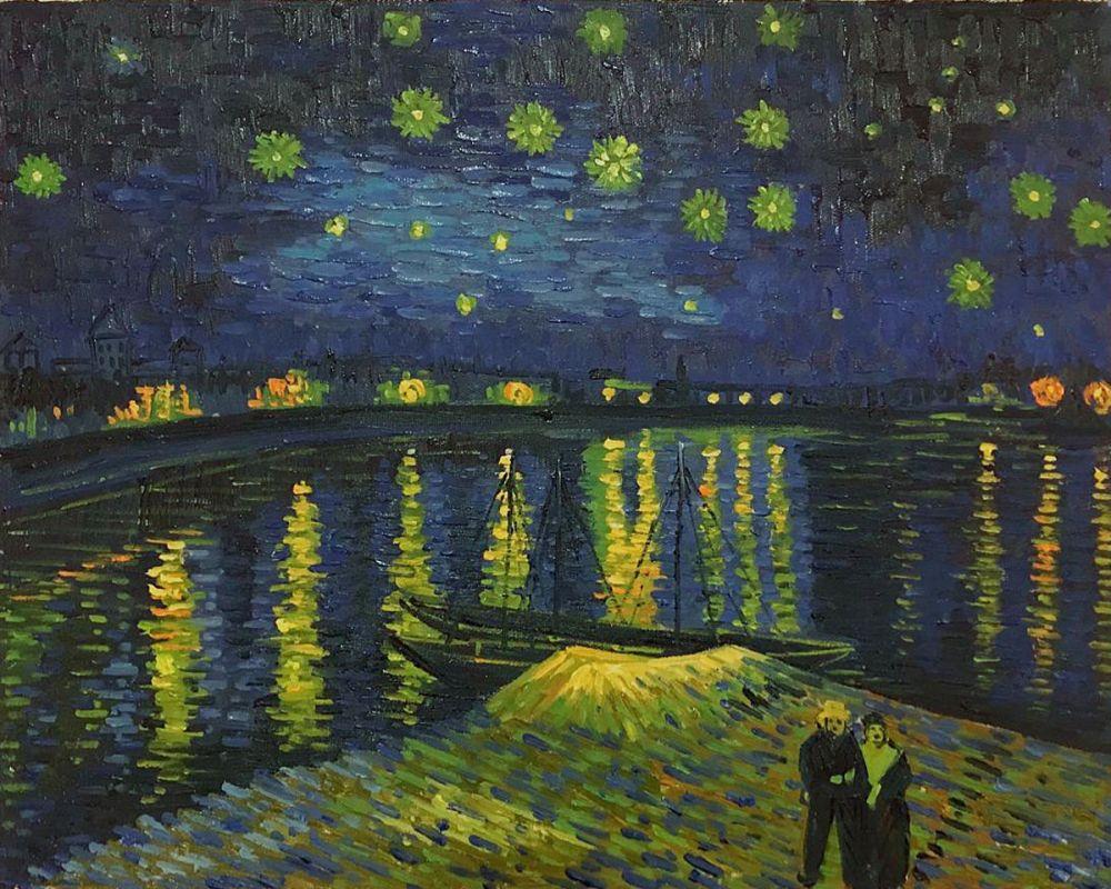 Starry Night Over the Rhone