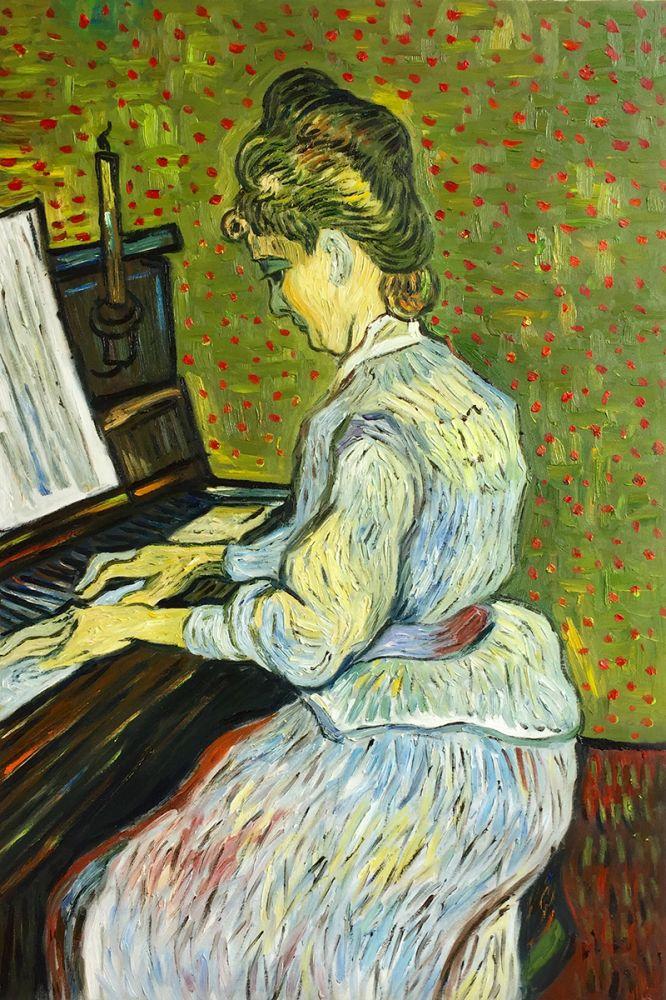 Marguerite Gachet at the Piano